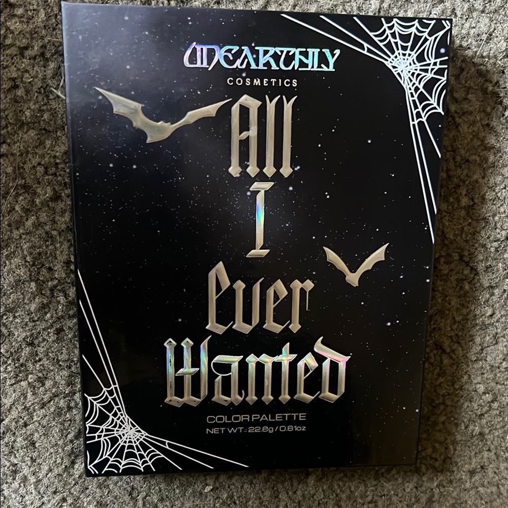 Unearthly Cosmetics All I Ever Wanted Palette